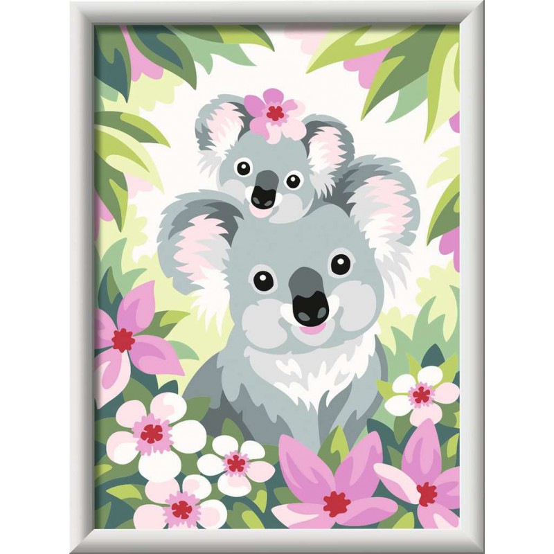 CreArt, Koala Cuties, Schilderen op nummer, Ravensburger