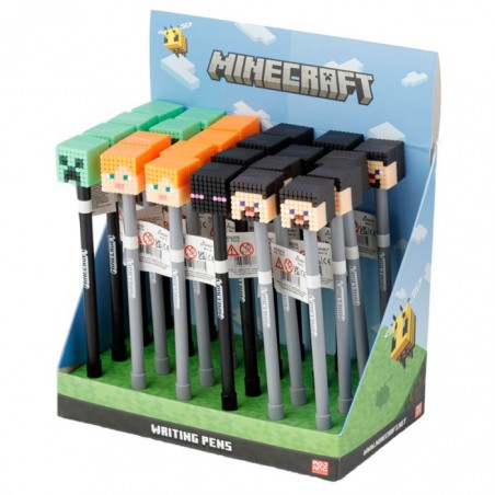 Minecraft, fijnschrijver pen, zwart