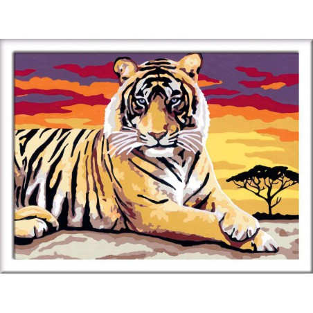 CreArt, Majestic Tiger, Schilderen op nummer, Ravensburger