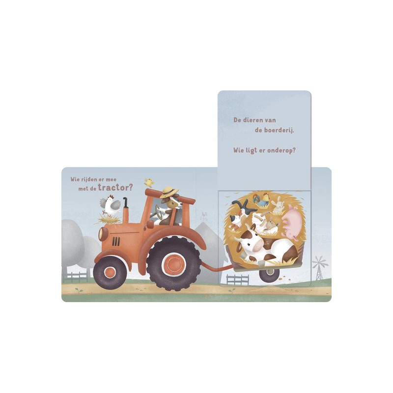 Mijn flapjesboek, voertuigen - Little Dutch