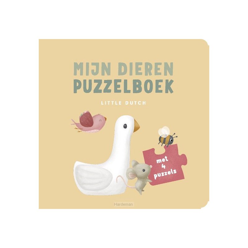 Mijn dieren puzzelboek - Little Dutch