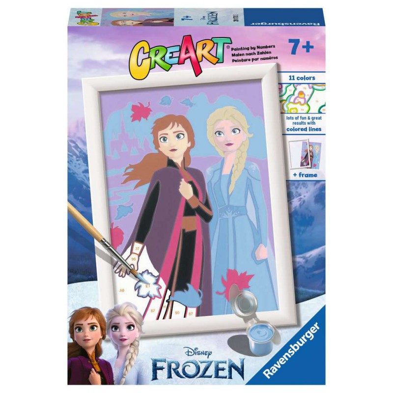 CreArt, Disney Frozen, Sisters Forever, Schilderen op nummer, Ravensburger