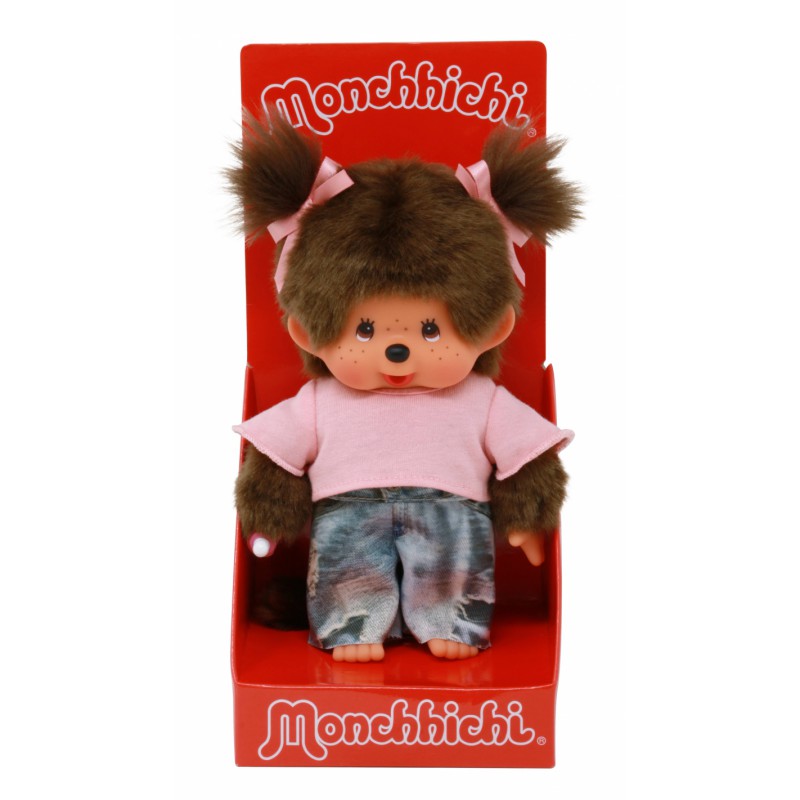 Monchhichi,  Meisje Street Fashion (20cm)