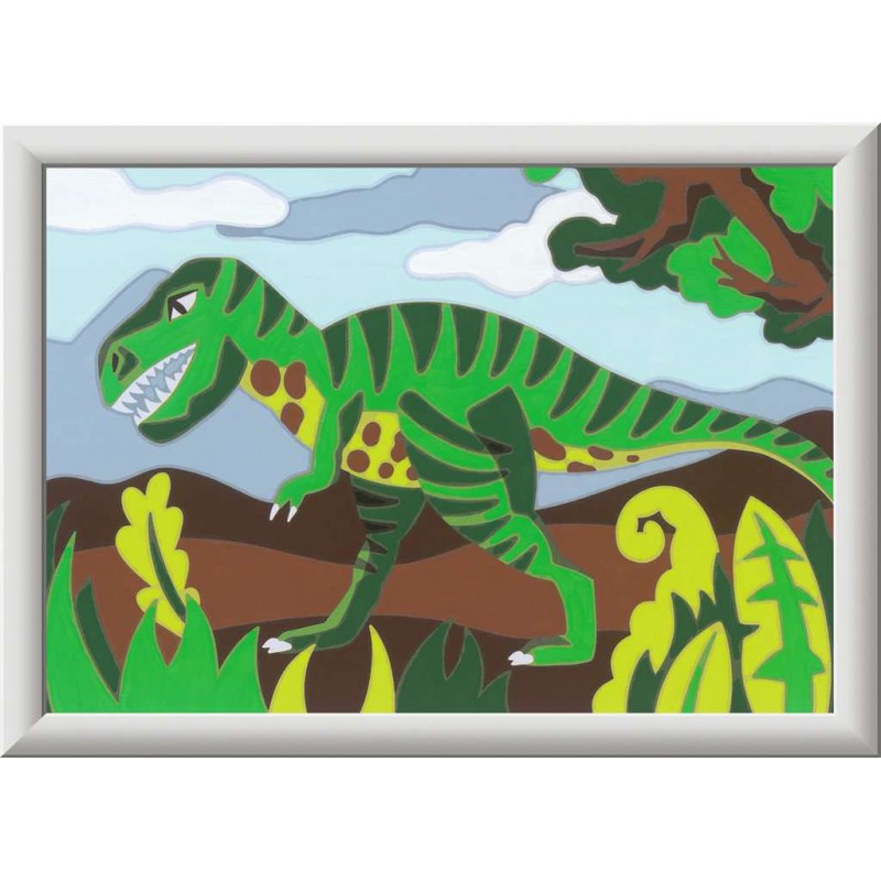 CreArt, Roaming Dinosaur, Schilderen op nummer, Ravensburger