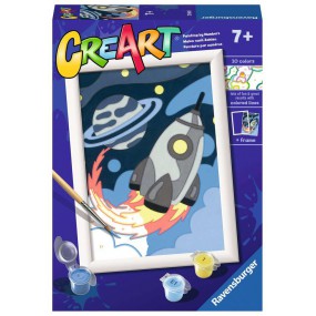 CreArt, Space Explorer, Schilderen op nummer, Ravensburger 289356
