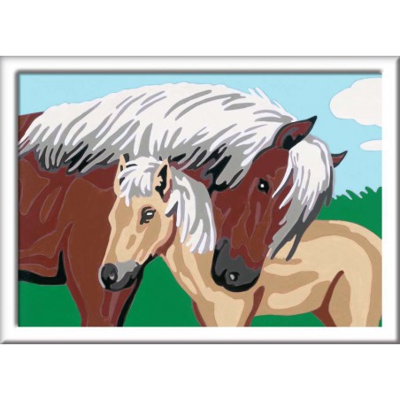 CreArt, Mother & Foal, Schilderen op nummer, Ravensburger