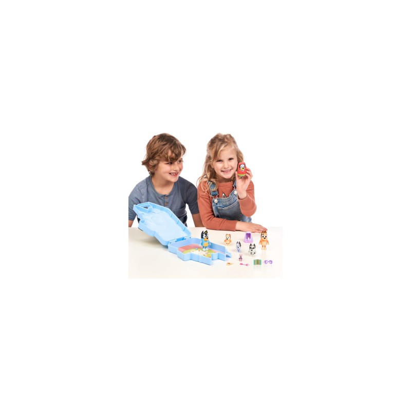 Bluey - Bluey's Ultieme play & go speelset met koffer 14delig