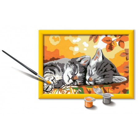 CreArt, Autumn Kittens, Schilderen op nummer, Ravensburger