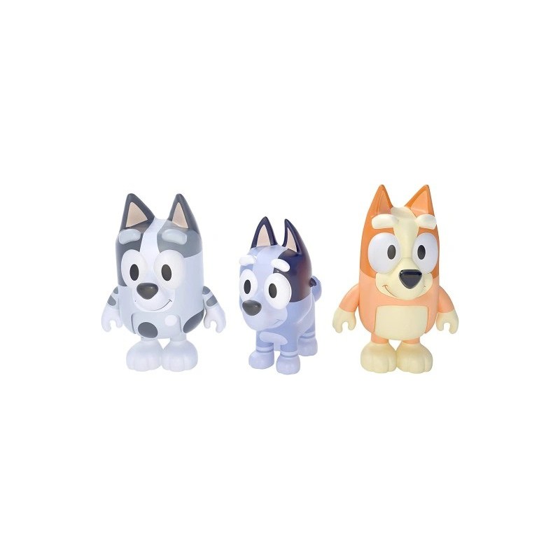 Bluey - Bingo, Socks en Muffin familie