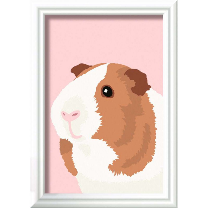 CreArt, Guinea Pig, Schilderen op nummer, Ravensburger