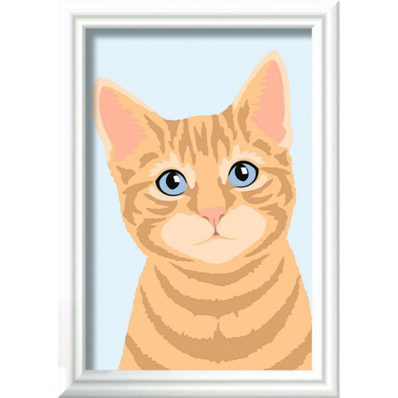 CreArt, Orange Tabby, Schilderen op nummer, Ravensburger
