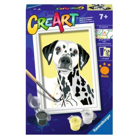 CreArt, Dalmatian , Schilderen op nummer, Ravensburger