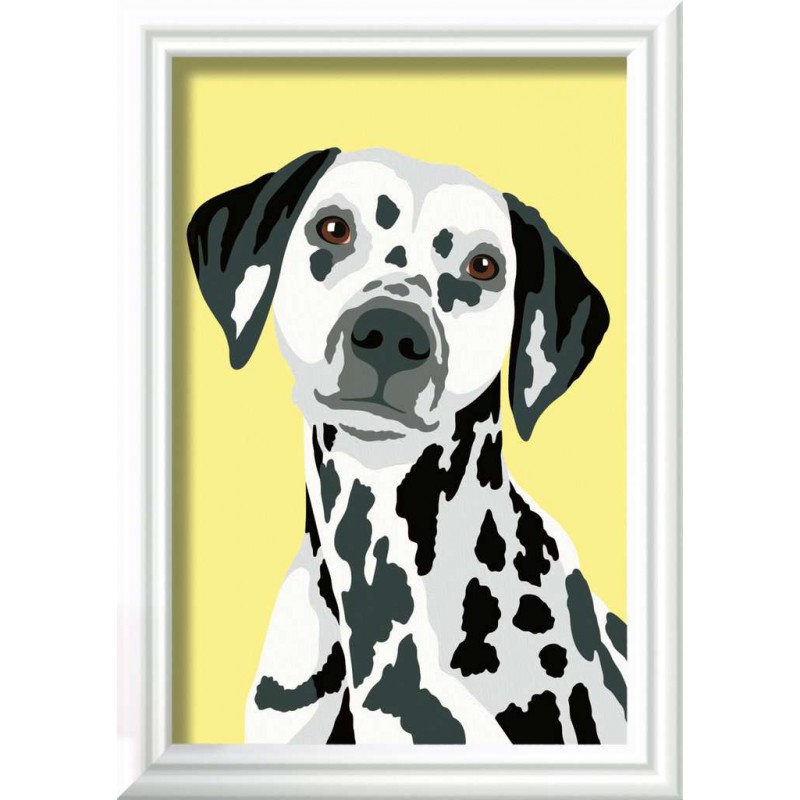 CreArt, Dalmatian , Schilderen op nummer, Ravensburger