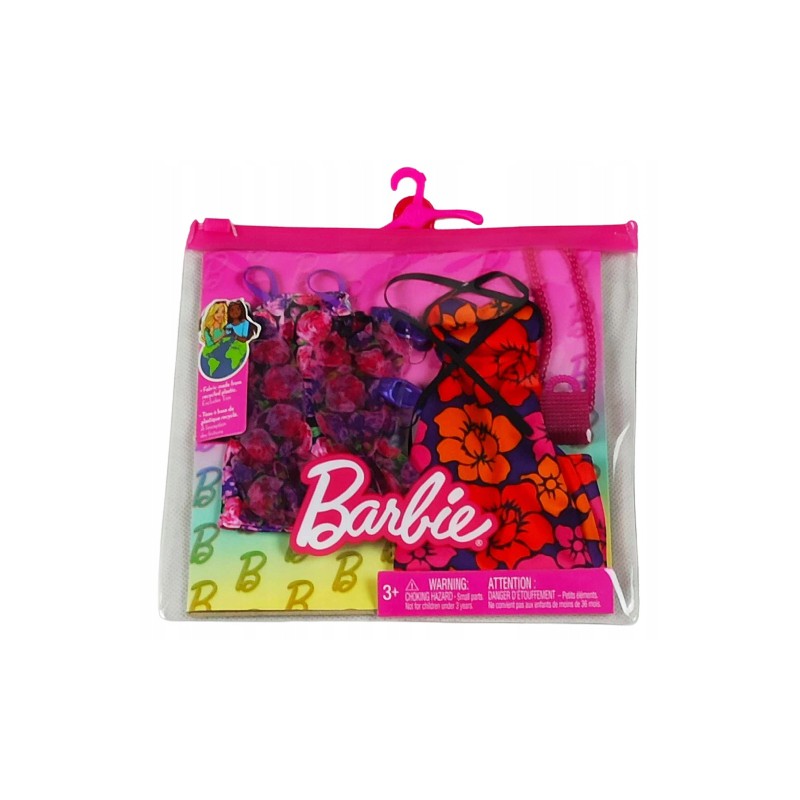 Barbie mode accessoires bloemenprint