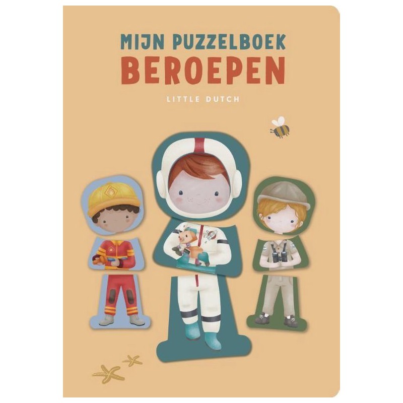 Mijn puzzelboek, beroepen - Little Dutch