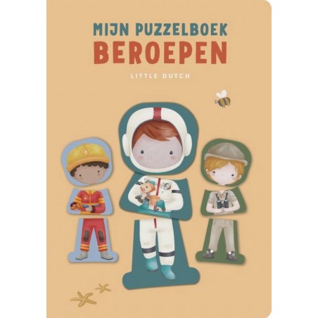 Mijn puzzelboek, beroepen - Little Dutch