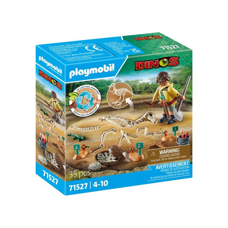Playmobil Dino's - 71527 Opgravingsplaats met dinosaurusskelet