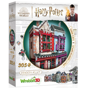 3D puzzel, Harry Potter, Quality Quidditch Supplies & Slug & Jiggers, 305 stukjes Wrebbit