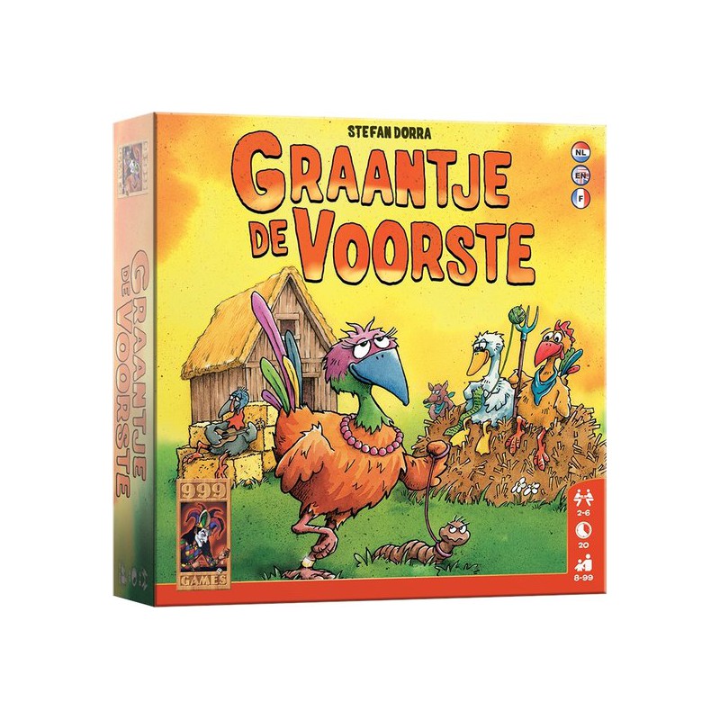 Graantje de voorste - Kaartspel, 999games