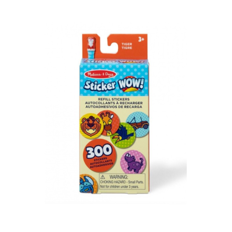 Refill stickers Wow 300! Tijger