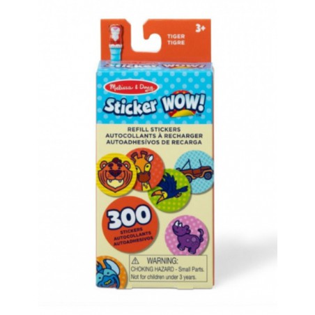 Refill stickers Wow 300! Tijger