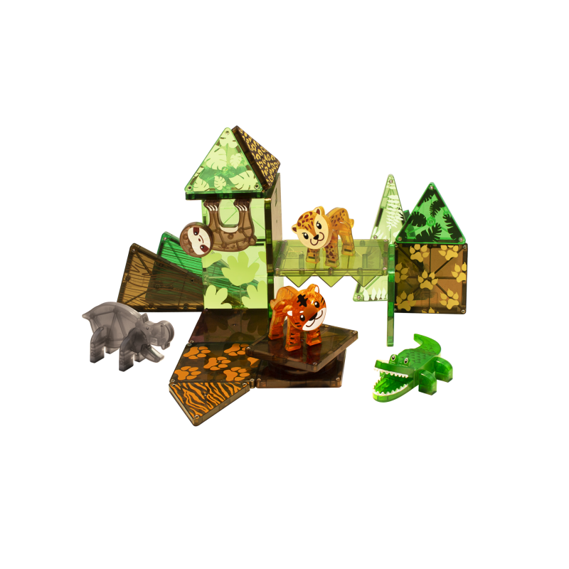 Magna-Tiles: Jungle animals 25dlg.