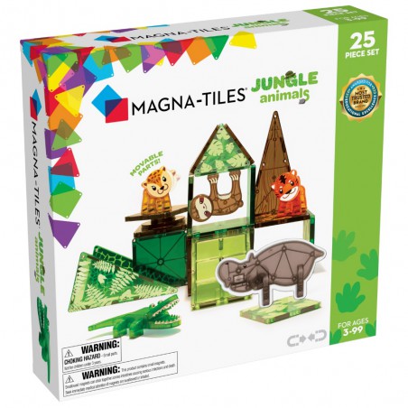 Magna-Tiles: Jungle animals 25dlg.