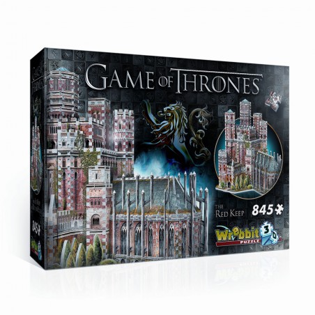 3D puzzel, Game of Thrones, Got the Red Keep, 845 stukjes Wrebbit