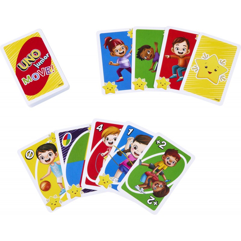 Uno junior Move! Kaartspel, Mattel