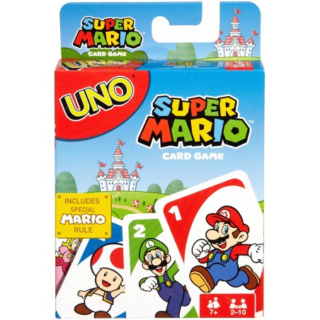 Uno Super Mario, Kaartspel (engels)