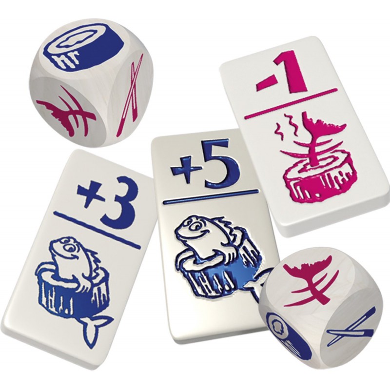 Geharrewar in de Sushibar - Dobbelspel, 999games