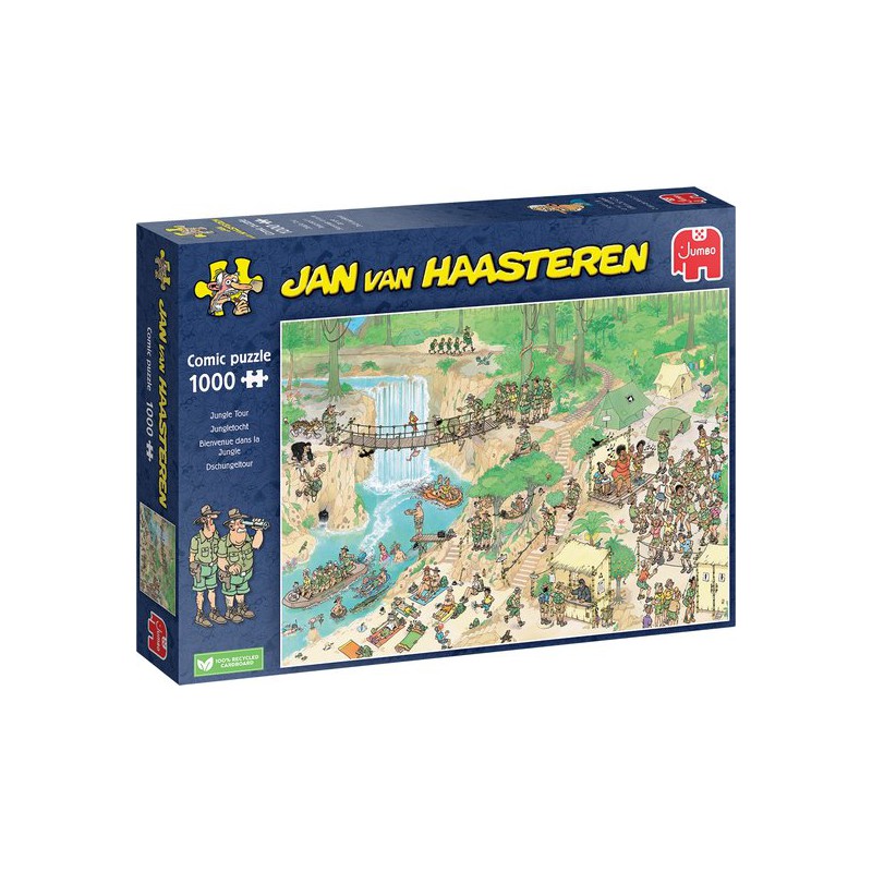 Jan van Haasteren Jungle tocht 1000stukjes