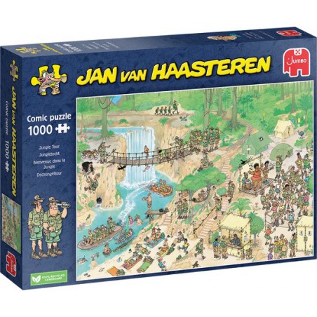 Jan van Haasteren Jungle tocht 1000stukjes