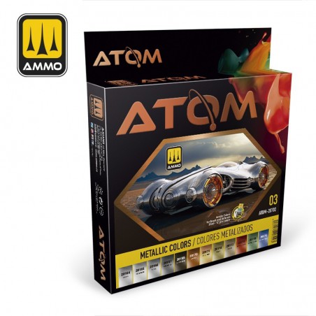 Metallic Colors Atom Set, Ammo