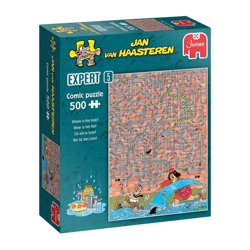 Jan van Haasteren Waar is het lek? 500stukjes