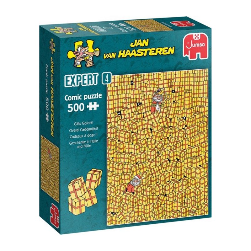 Jan van Haasteren Overal cadeautjes 500stukjes