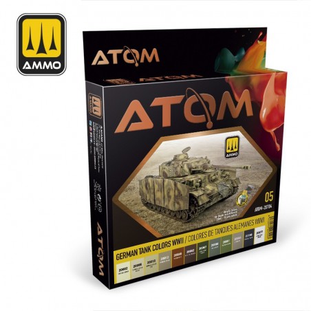 German Tank Colors Atom Set, Ammo