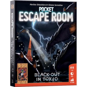 Pocket Escape Room - Black-out in Tokio Kaartspel, 999games