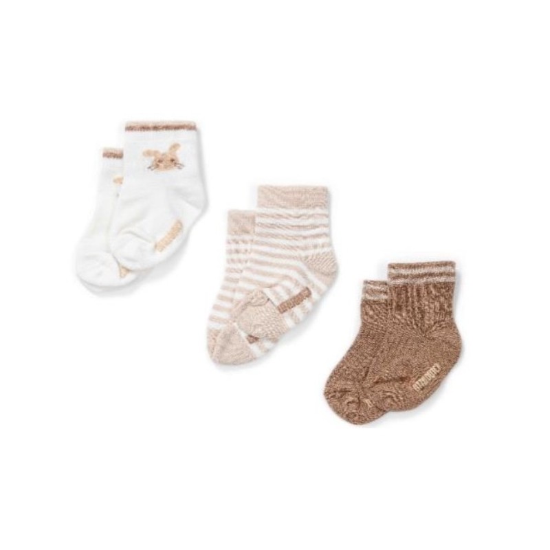 3-Pack babysokjes Baby Bunny - Little Dutch
