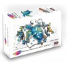 Sea turtle, 125 stukjes Rainbowooden Puzzles