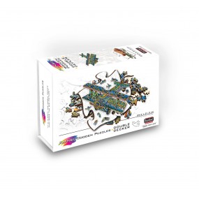 Double Decker, 112 stukjes Rainbowooden Puzzles