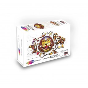 Bernese Mountain, 118 stukjes Rainbowooden Puzzles