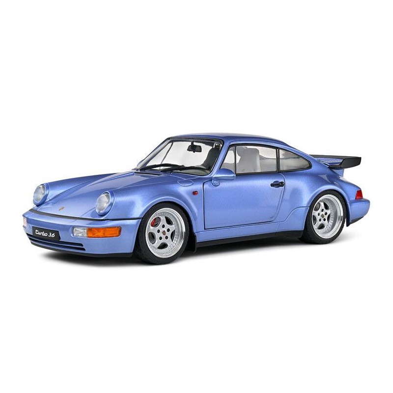 Porsche 911 (964) Turbo '90 (Blauw) - 1:18 - Solido