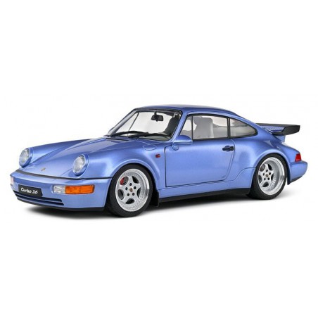 Porsche 911 (964) Turbo '90 (Blauw) - 1:18 - Solido