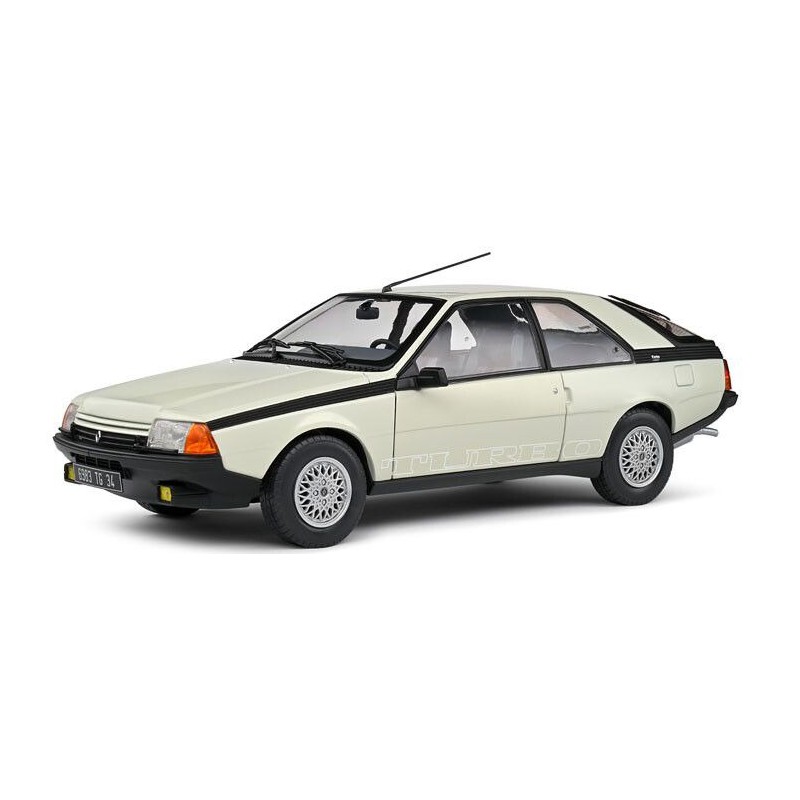 Renault Fuego Turbo '85 (Wit) - 1:18 - Solido