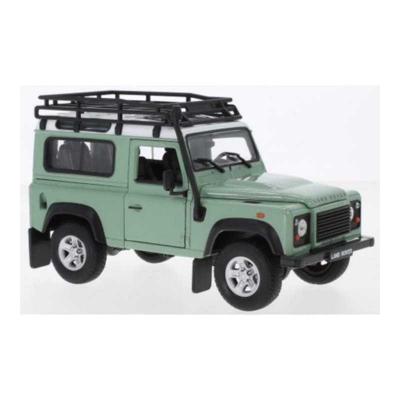 Land Rover Defender (licht groen), 1:24, Welly
