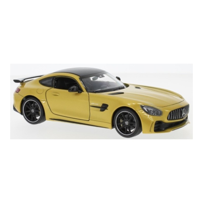 Mercedes Benz AMG GT R (oker geel), 1:24, Welly
