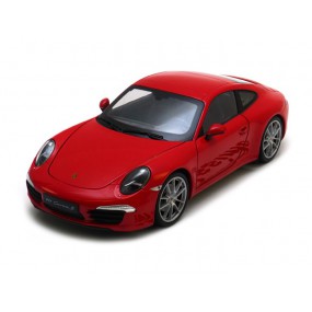 Porsche 911 Carrera S (rood), 1:24, Welly