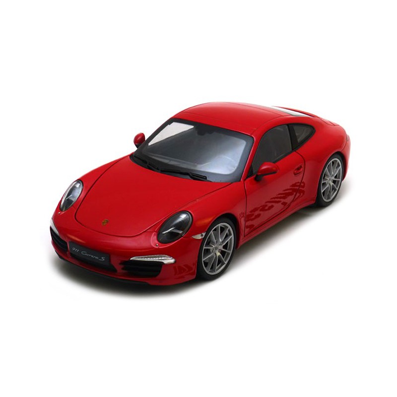 Porsche 911 Carrera S (rood), 1:24, Welly