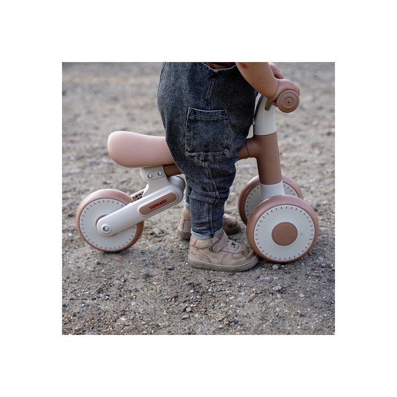 Loopfiets Yuki - Macchiato bruin, Topmark